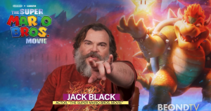 Jack Black sings as Bowser in “Super Mario Bros Movie” and in this interview!